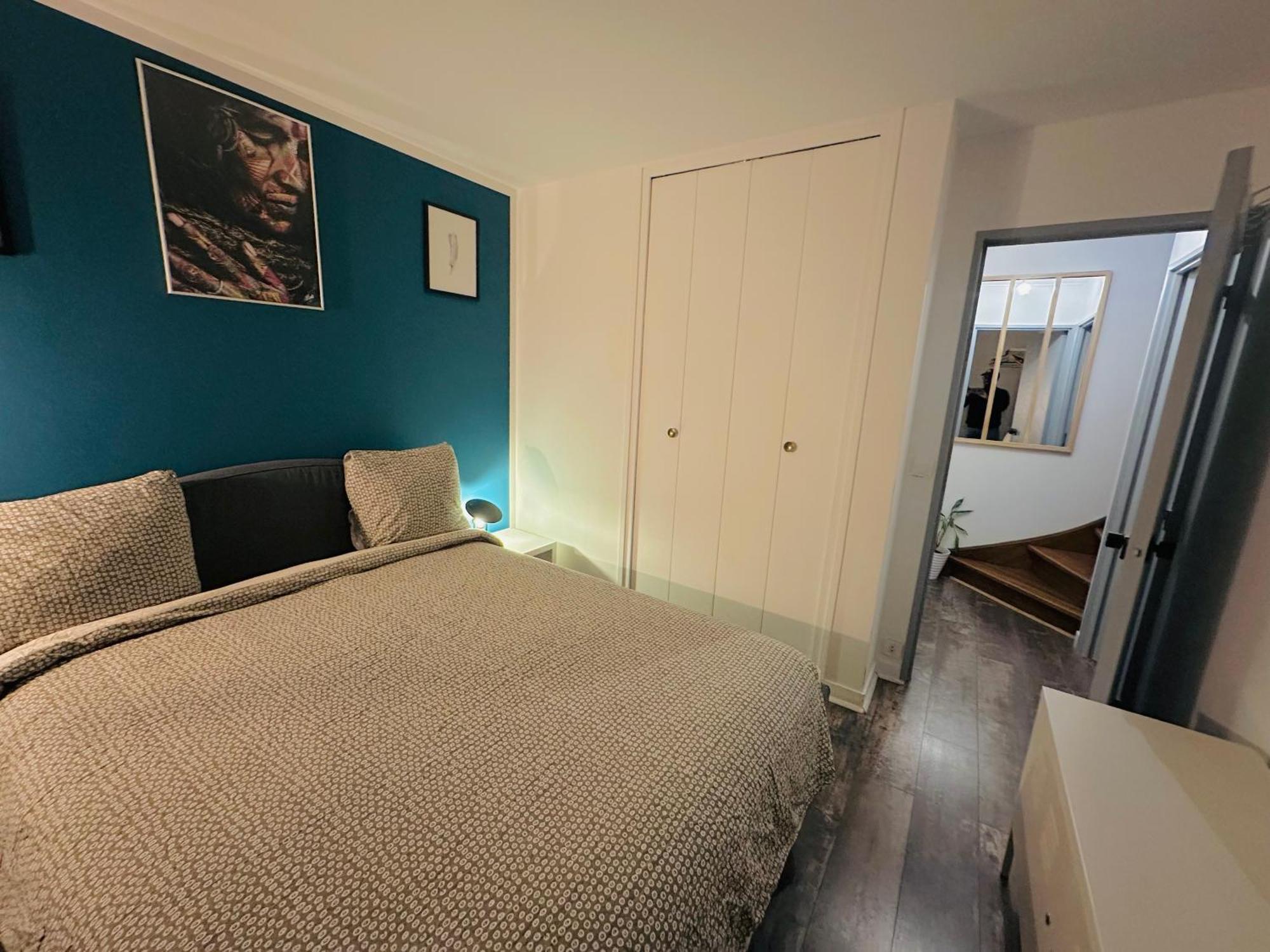 Cosy Duplex Avec Parking A Paris 19 By Immo Kit Bnb Exterior photo